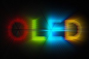 Schriftzug OLED